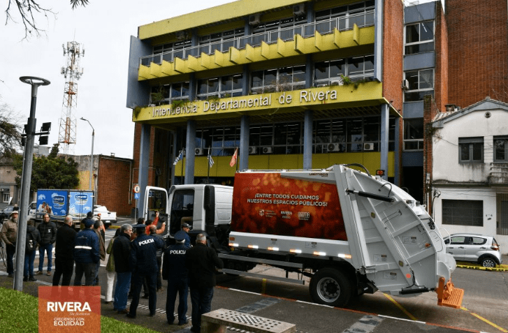 Rivera adquirió dos nuevos camiones recolectores de&nbsp;residuos